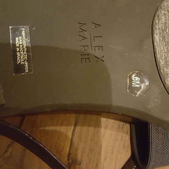 Alex Marie Brown Slip On Thong Sandals - Picture 6 of 6